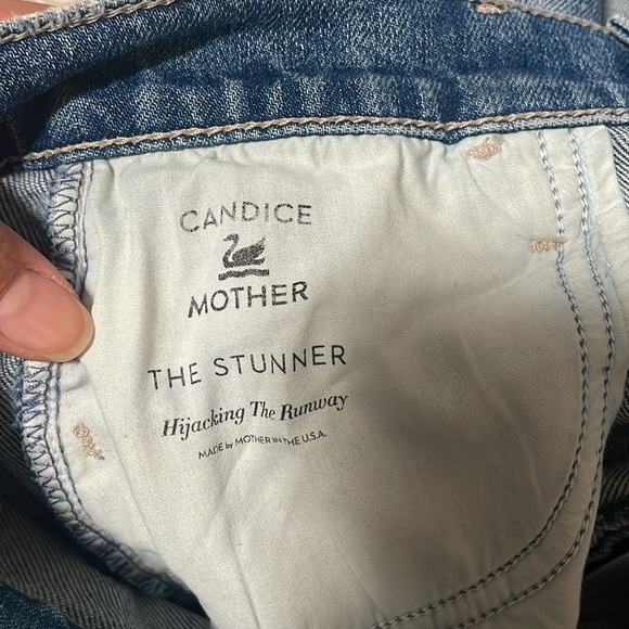 Candice x Mother The Stunner in Hijacking The Runway Jeans - Picture 11 of 13